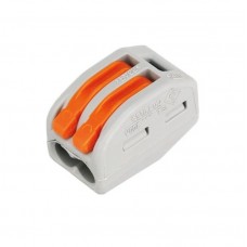 Κλέμμα ταχείας αυτόματης σύνδεσης καλωδίων 2 Θέσεων 0,08-4mm² 8-4852